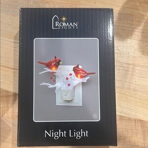 Roman Lights Cardinal Night Light - Red Cardinals